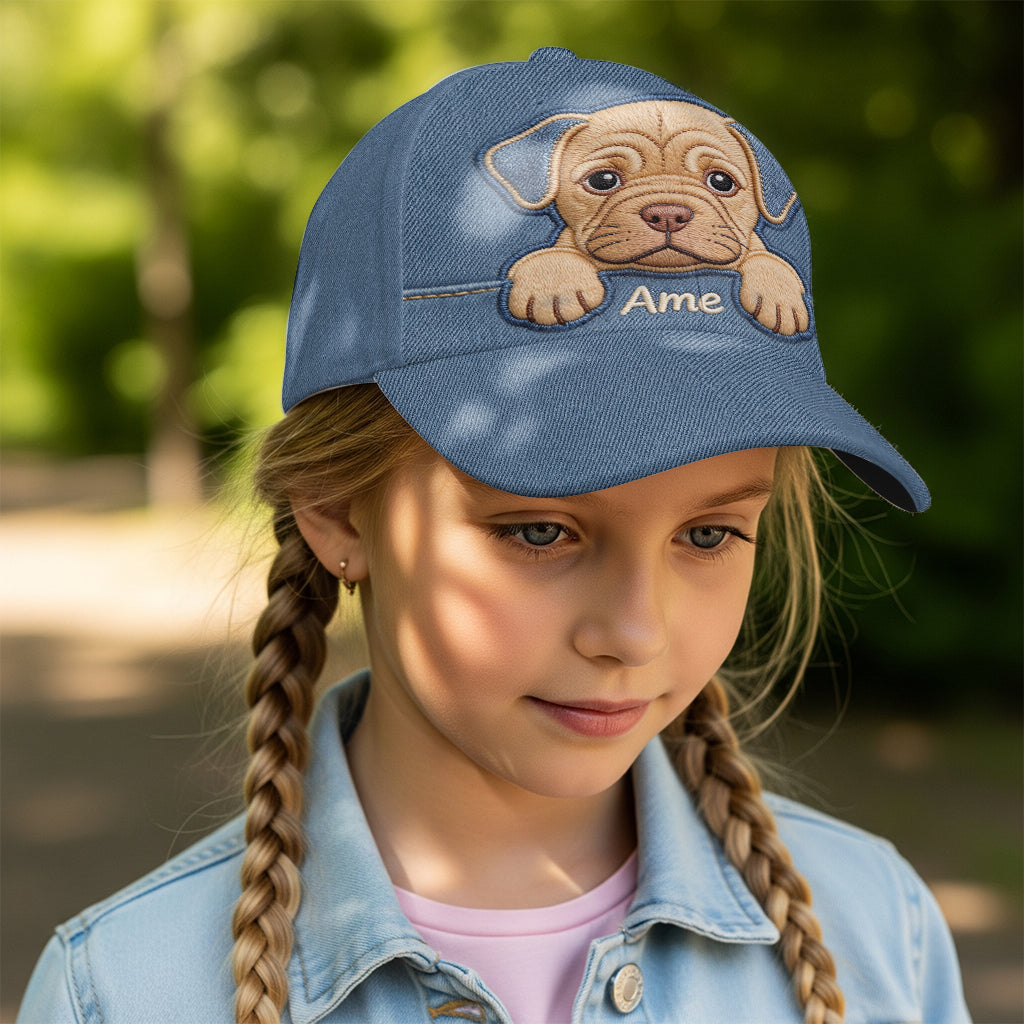I Love My Dog - Personalized Dog Classic Cap