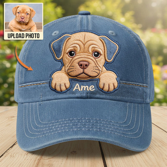 I Love My Dog - Personalized Dog Classic Cap