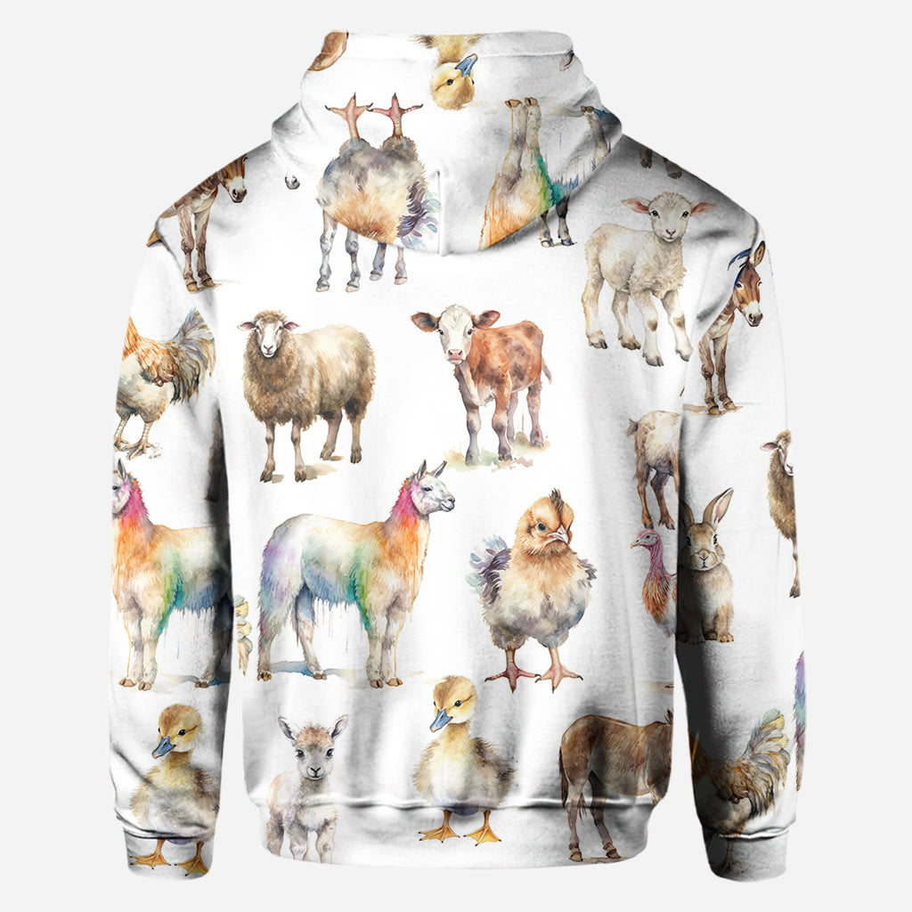 Life Is Better On The Farm - Personalized Farmer All Over Shirt