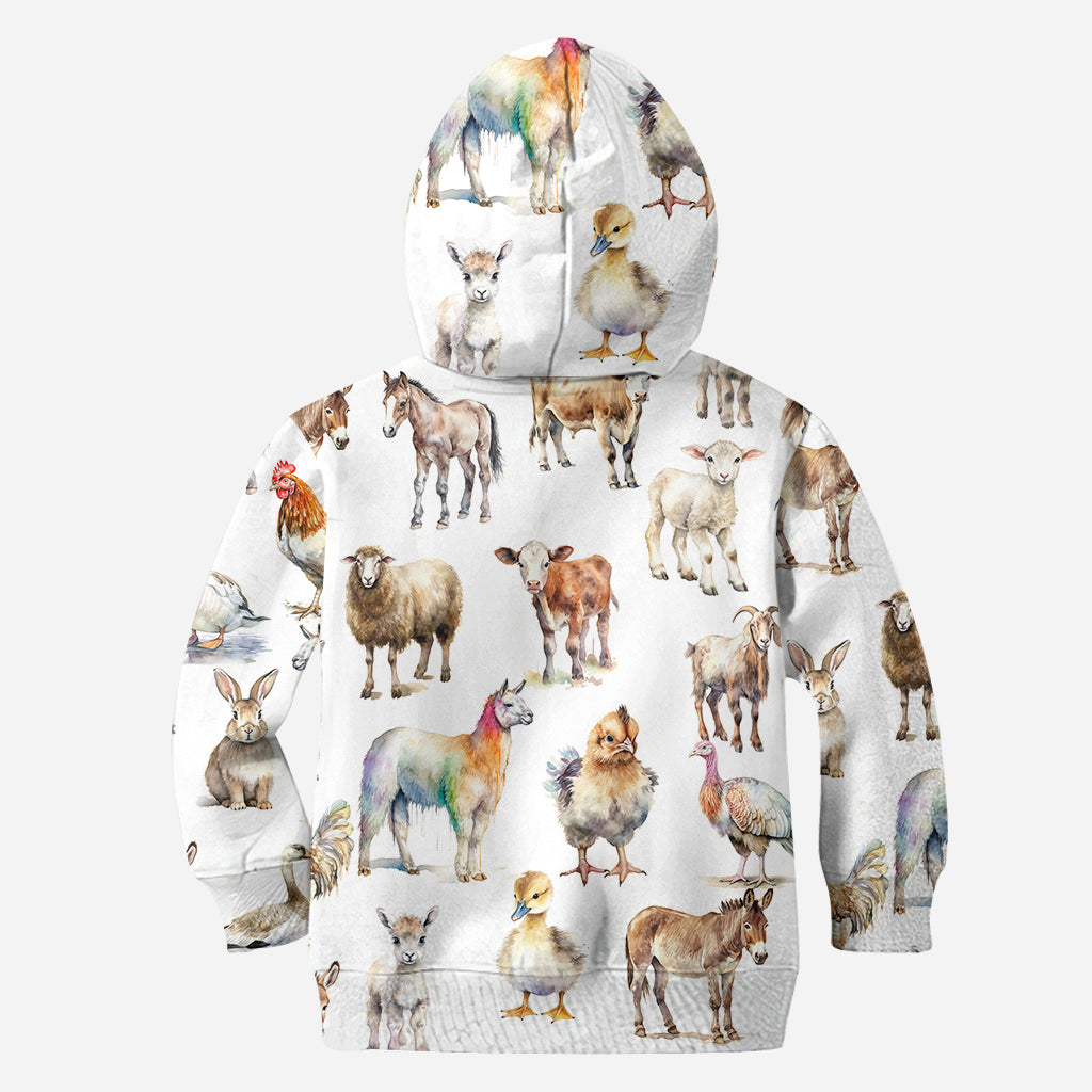 Life Is Better On The Farm - Personalized Farmer All Over Shirt