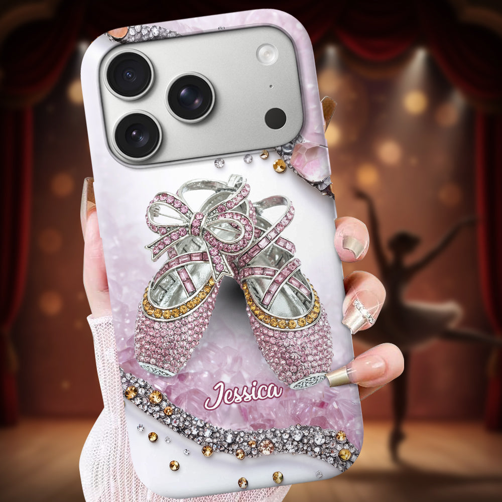 Cute Ballet Shoes - Personalized Ballet Full Print Phone Case