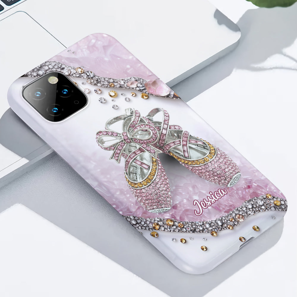 Cute Ballet Shoes - Personalized Ballet Full Print Phone Case