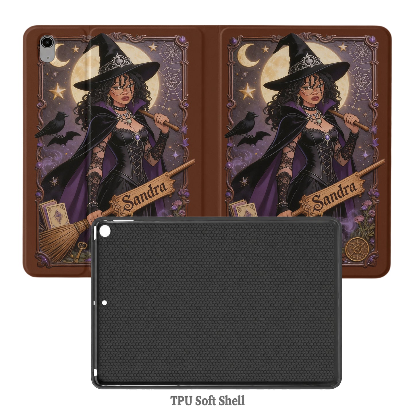 Witch Spells - Personalized Witch Tablet Cover With Pen Slot