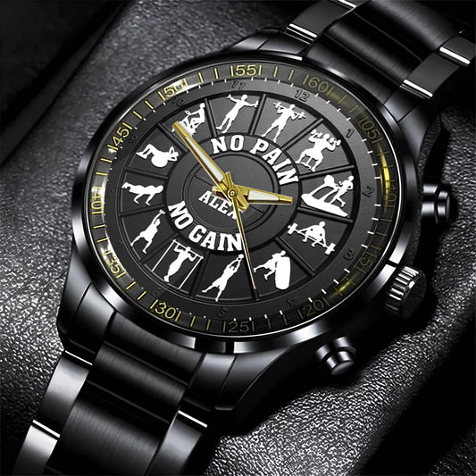 No Pain No Gain - Personalized Fitness Hand Watch