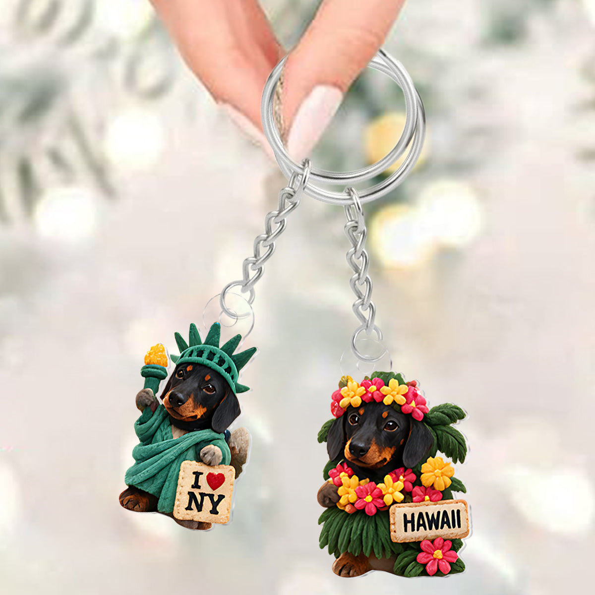 Dog Across America - Personalized Dog Advent Calendar With Ornaments