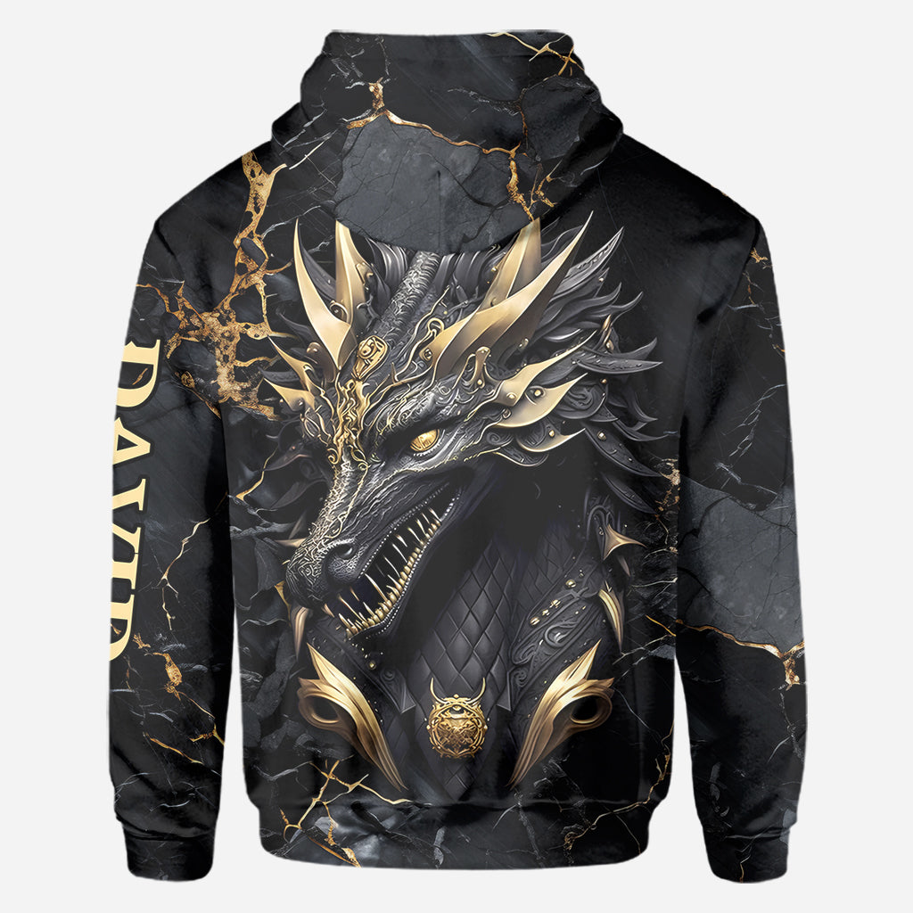 Heart Of A Dragon - Personalized Dragon All Over Shirt
