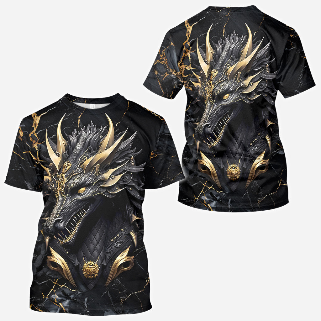 Heart Of A Dragon - Personalized Dragon All Over Shirt