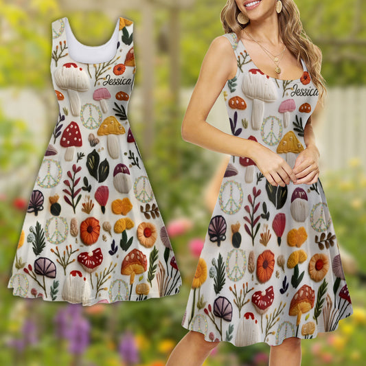 Hippie Soul - Personalized Hippie Sleeveless Dress