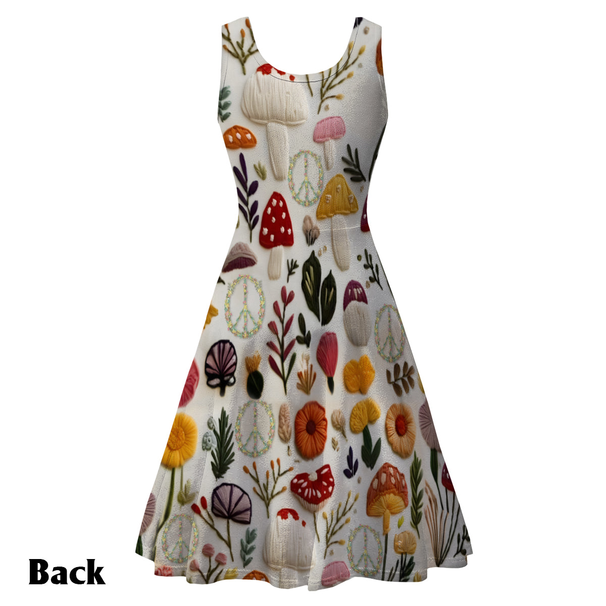 Hippie Soul - Personalized Hippie Sleeveless Dress