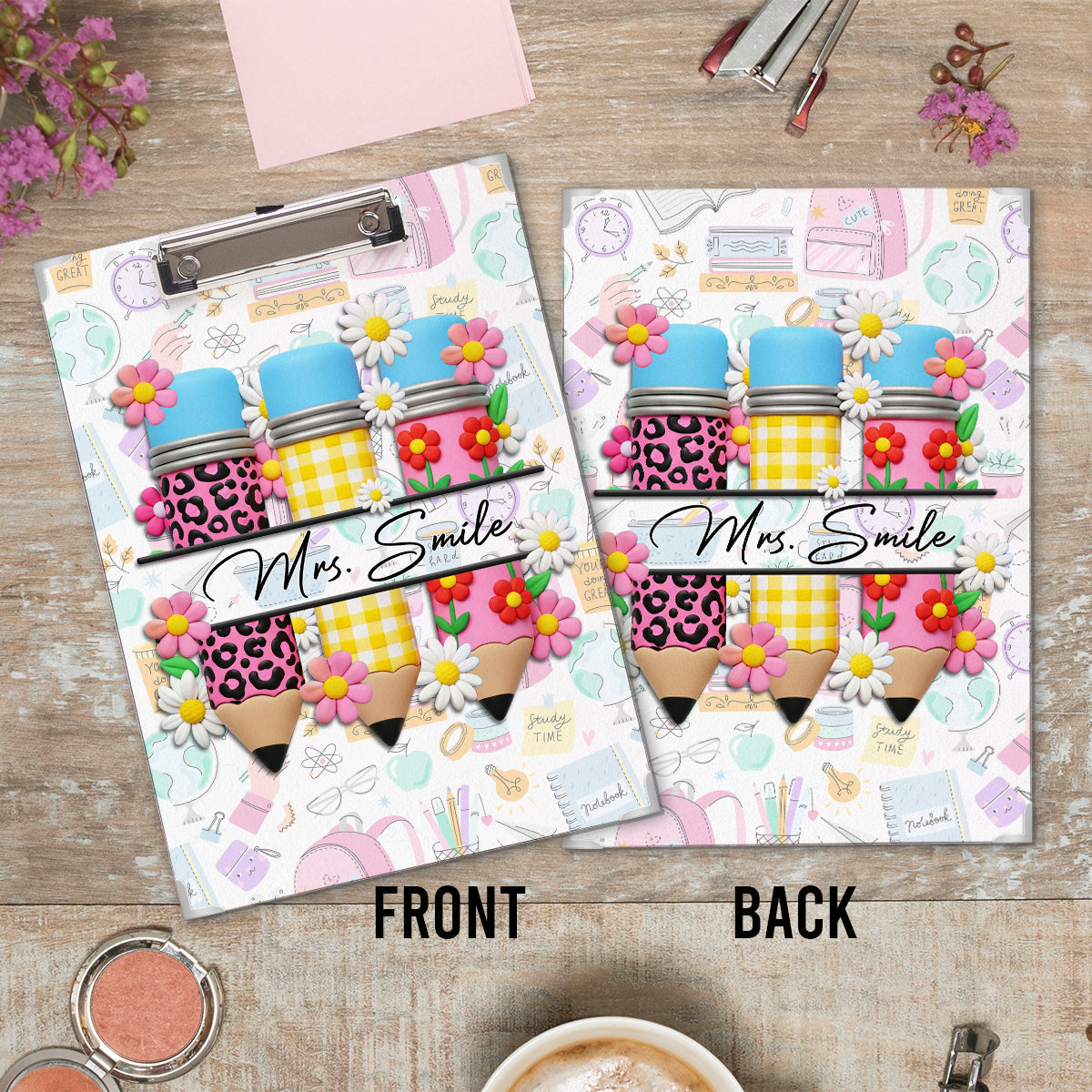 Teacher Life - Personalized Teacher Clipboard