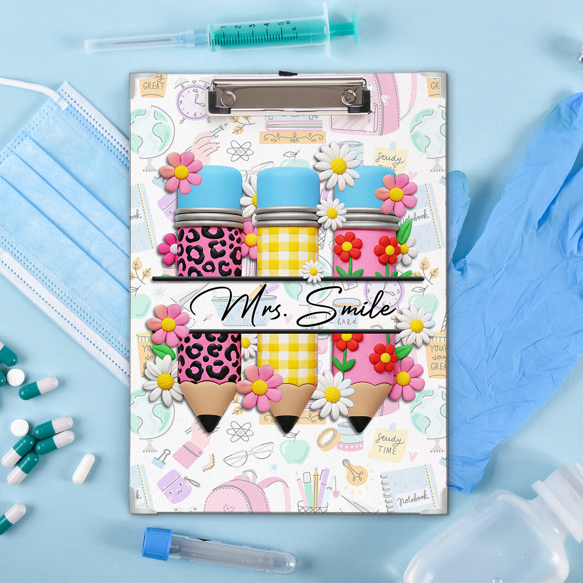 Teacher Life - Personalized Teacher Clipboard