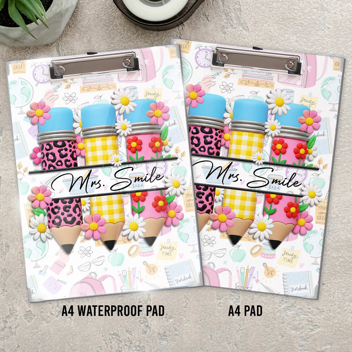 Teacher Life - Personalized Teacher Clipboard