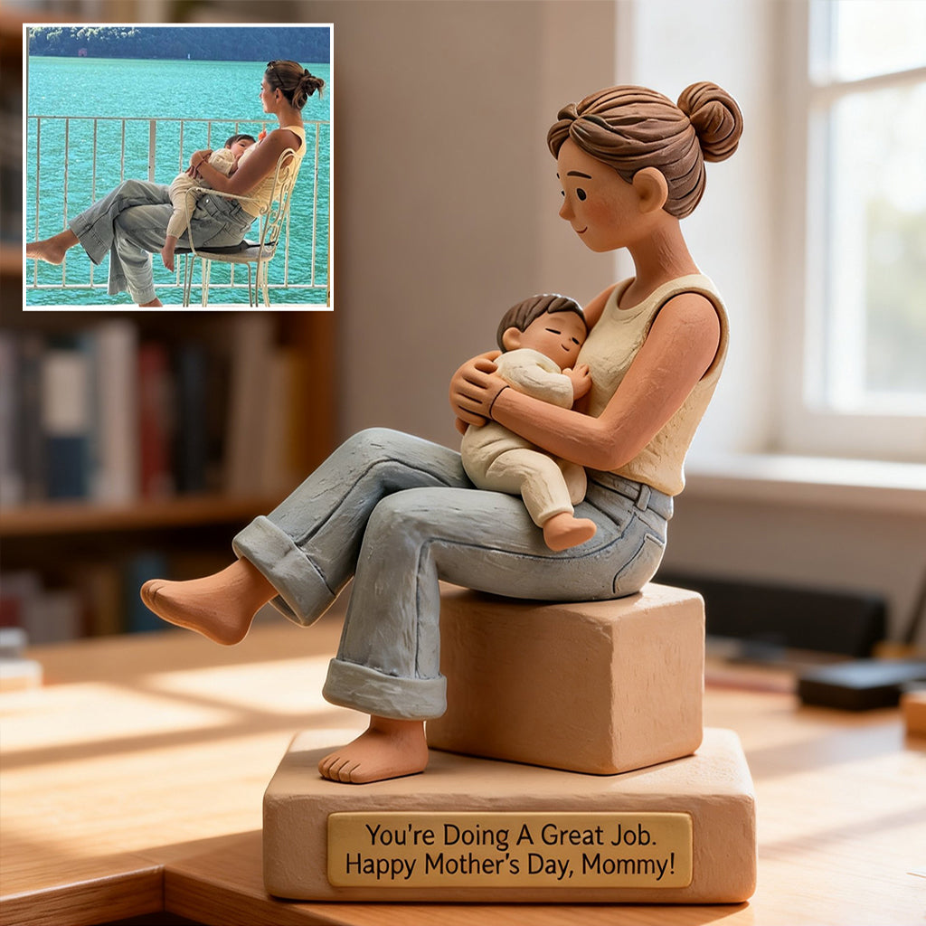 Pefect Gift For Mom - Personalized Mother Custom Shaped Acrylic Plaque