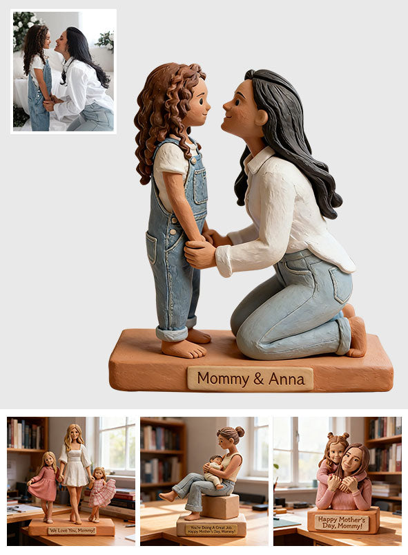 Pefect Gift For Mom - Personalized Mother Custom Shaped Acrylic Plaque