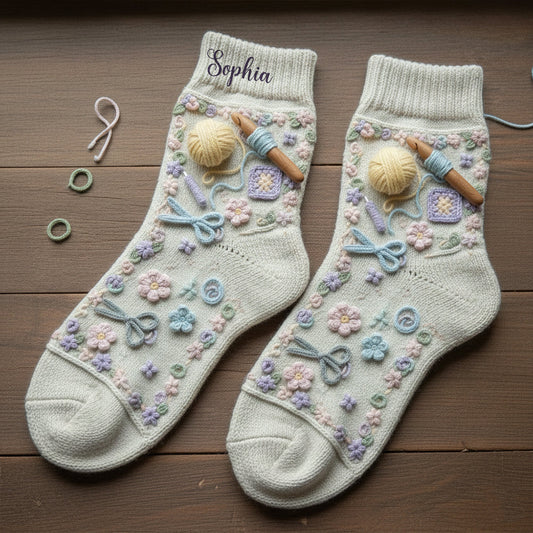 Love Crocheting - Personalized Crocheting Socks