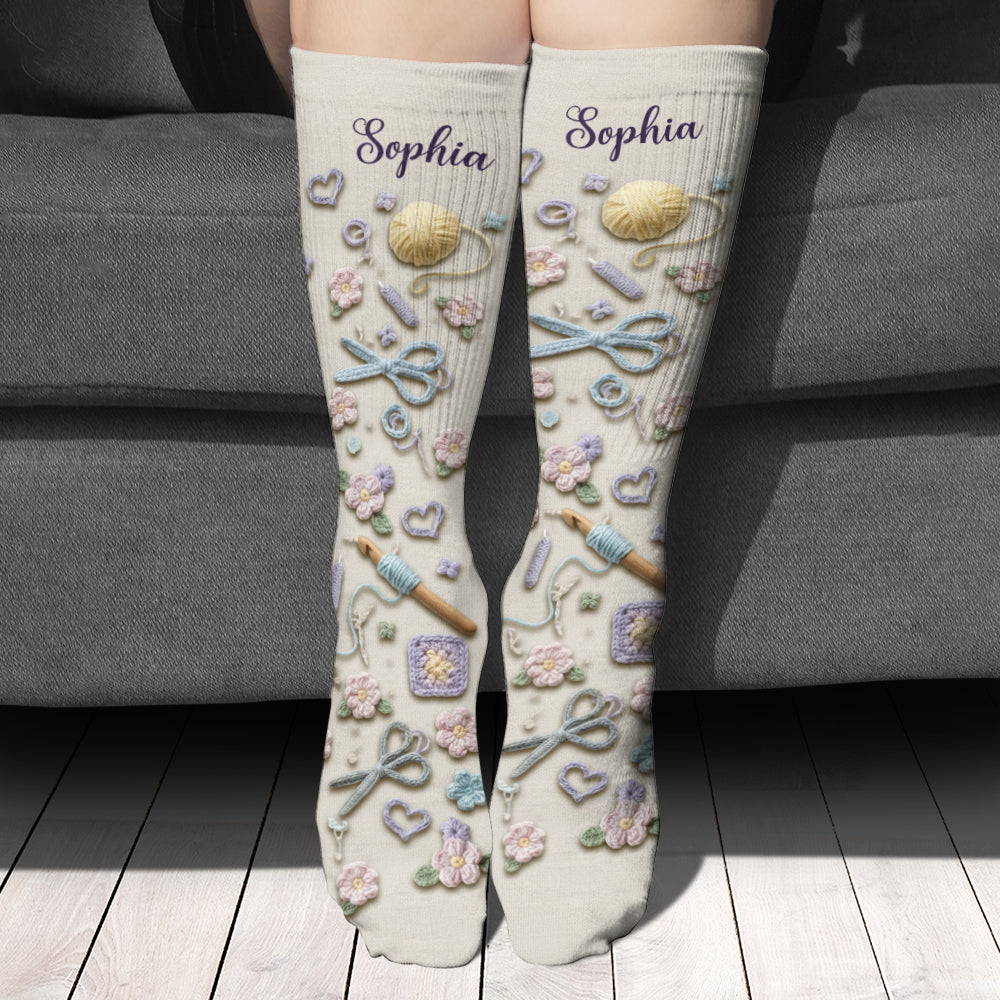 Love Crocheting - Personalized Crocheting Socks