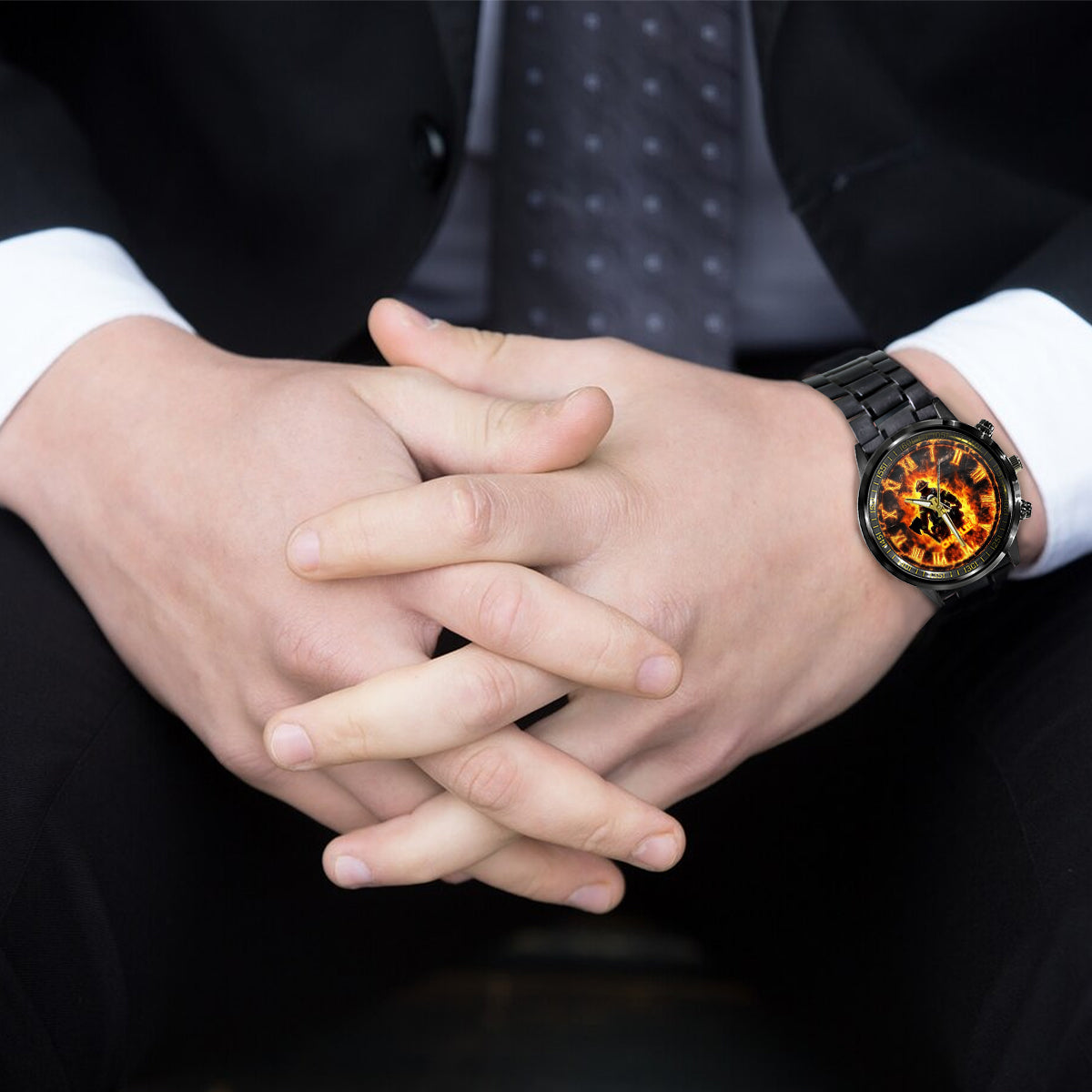 Proud Firefighter - Personalized Firefighter Hand Watch