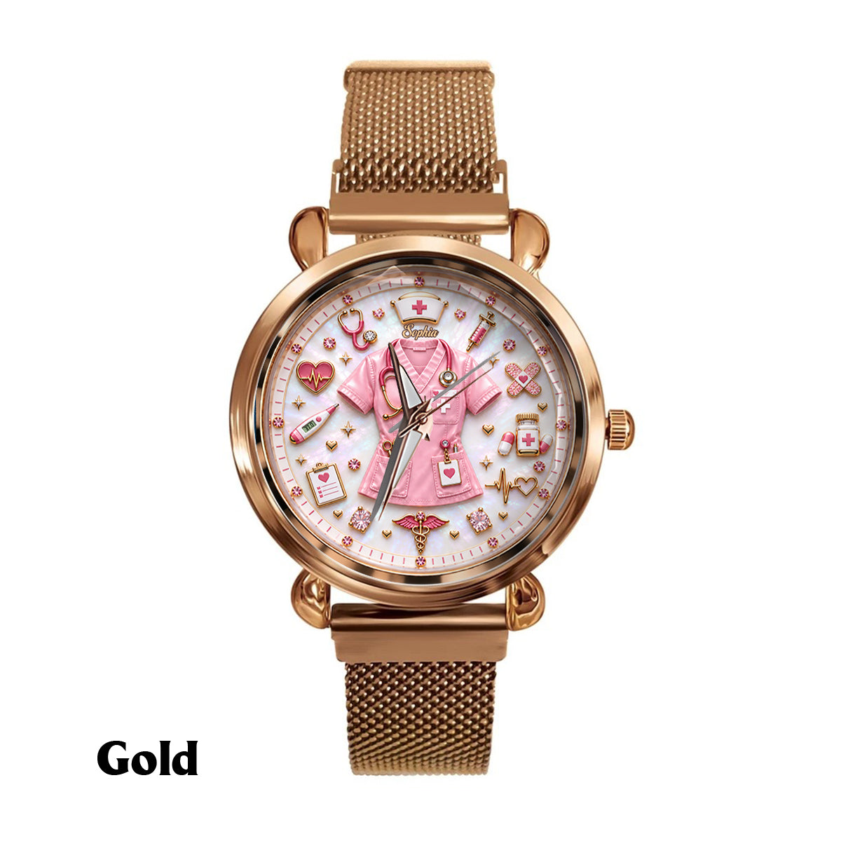 Nurse Life - Personalized Nurse Women Hand Watch