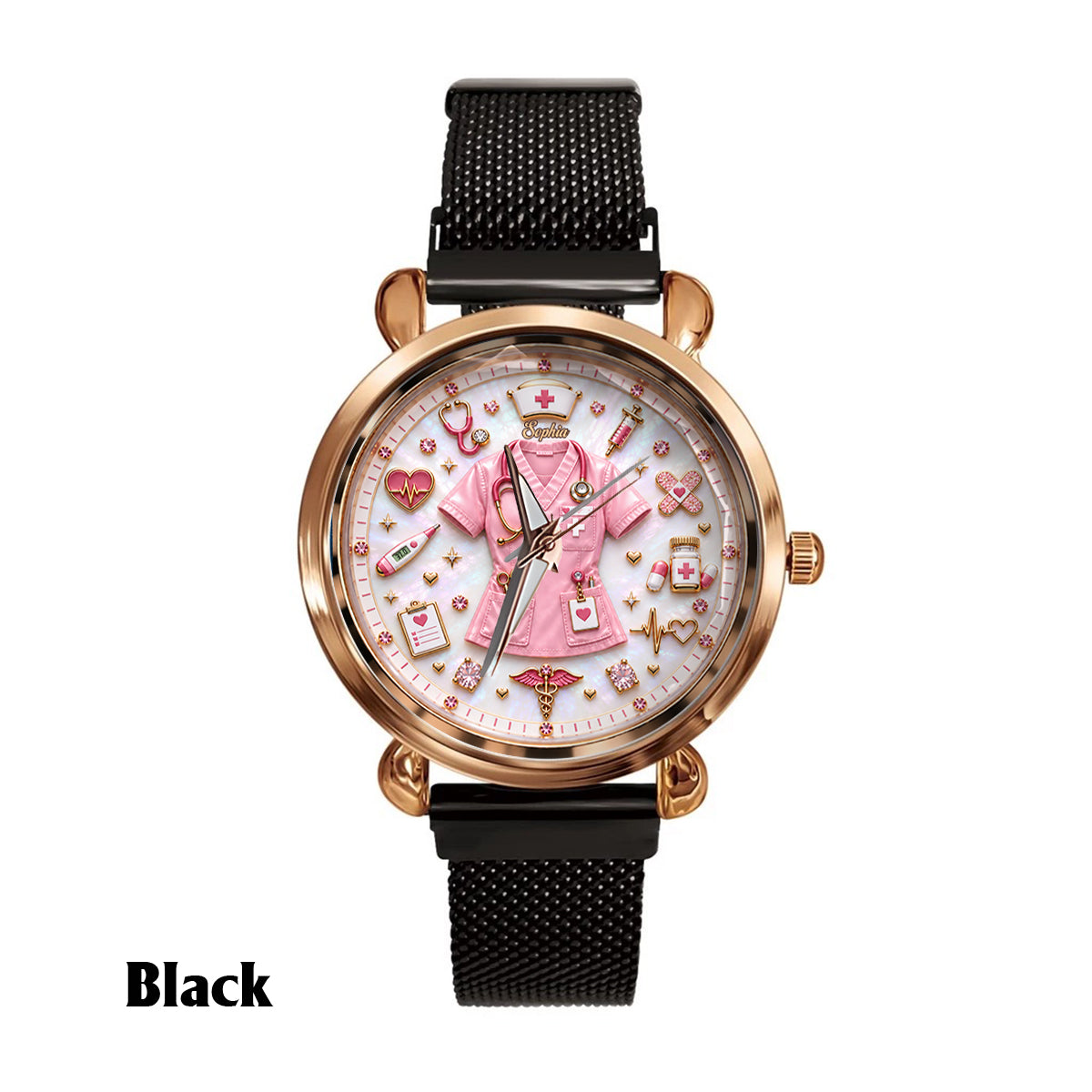 Nurse Life - Personalized Nurse Women Hand Watch