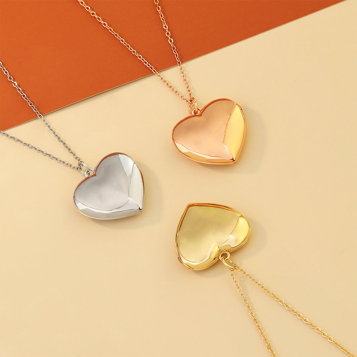 Forever In My Heart - Personalized Memorial Locket Pendant Necklace