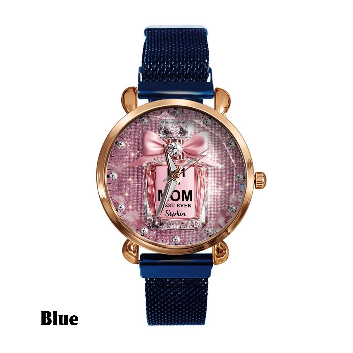 Best Mom Ever - Personalized Mother Women Hand Watch