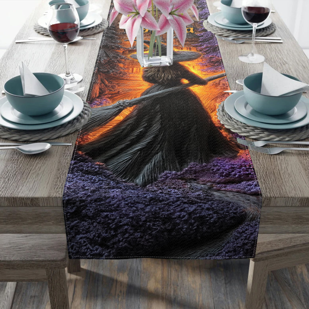 Witch Castle - Personalized Witch Table Runner