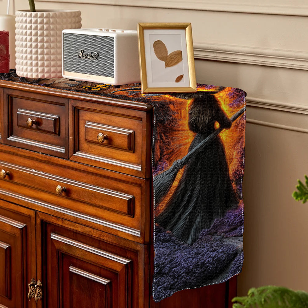 Witch Castle - Personalized Witch Table Runner