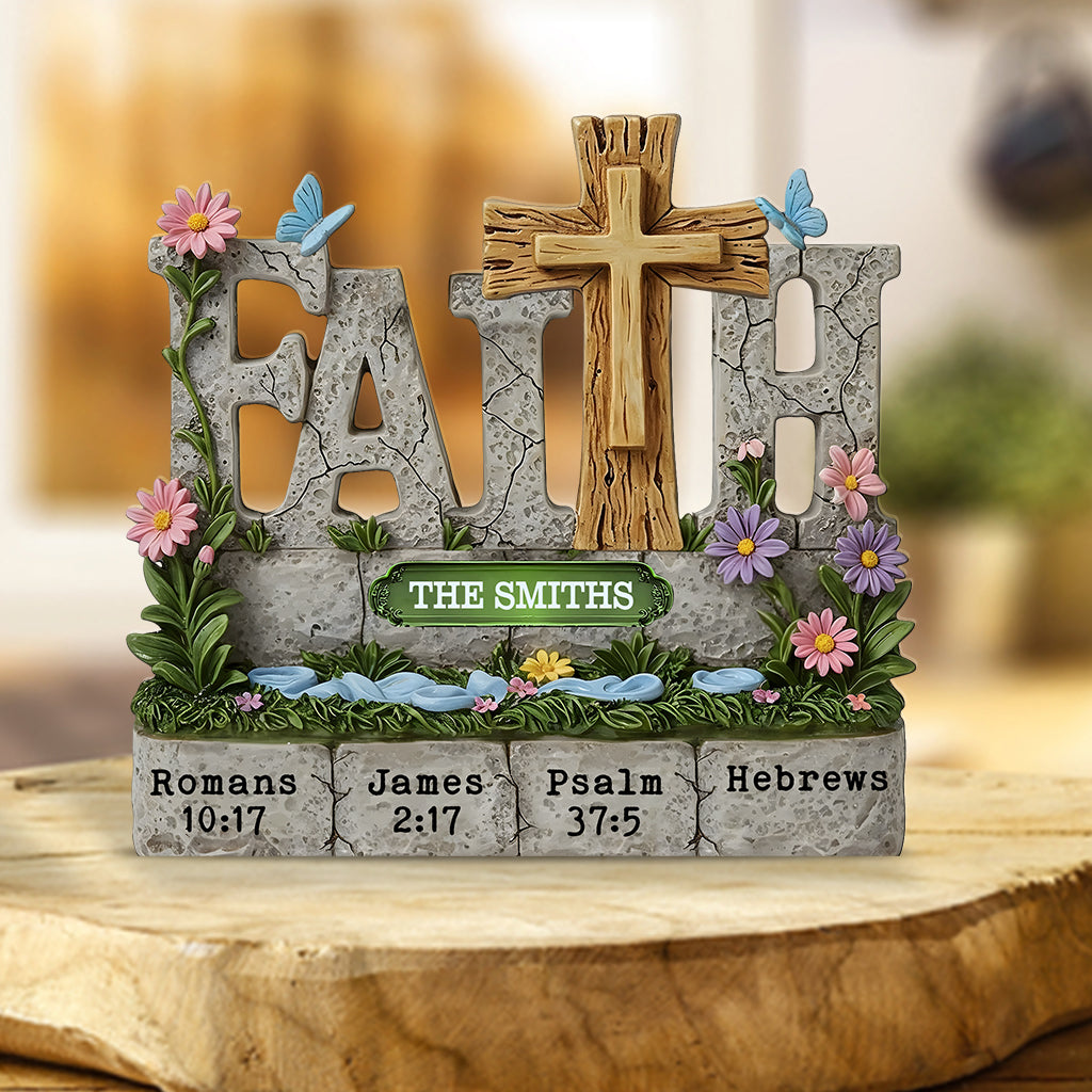 Believe In Faith - Personalized Christian Custom Shaped Acrylic Plaque
