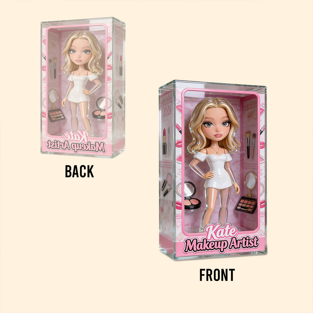 Makeup Artist - Personalized Makeup Custom Shaped Acrylic Plaque