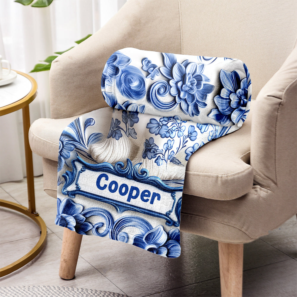 Cute Dog - Personalized Dog Blanket