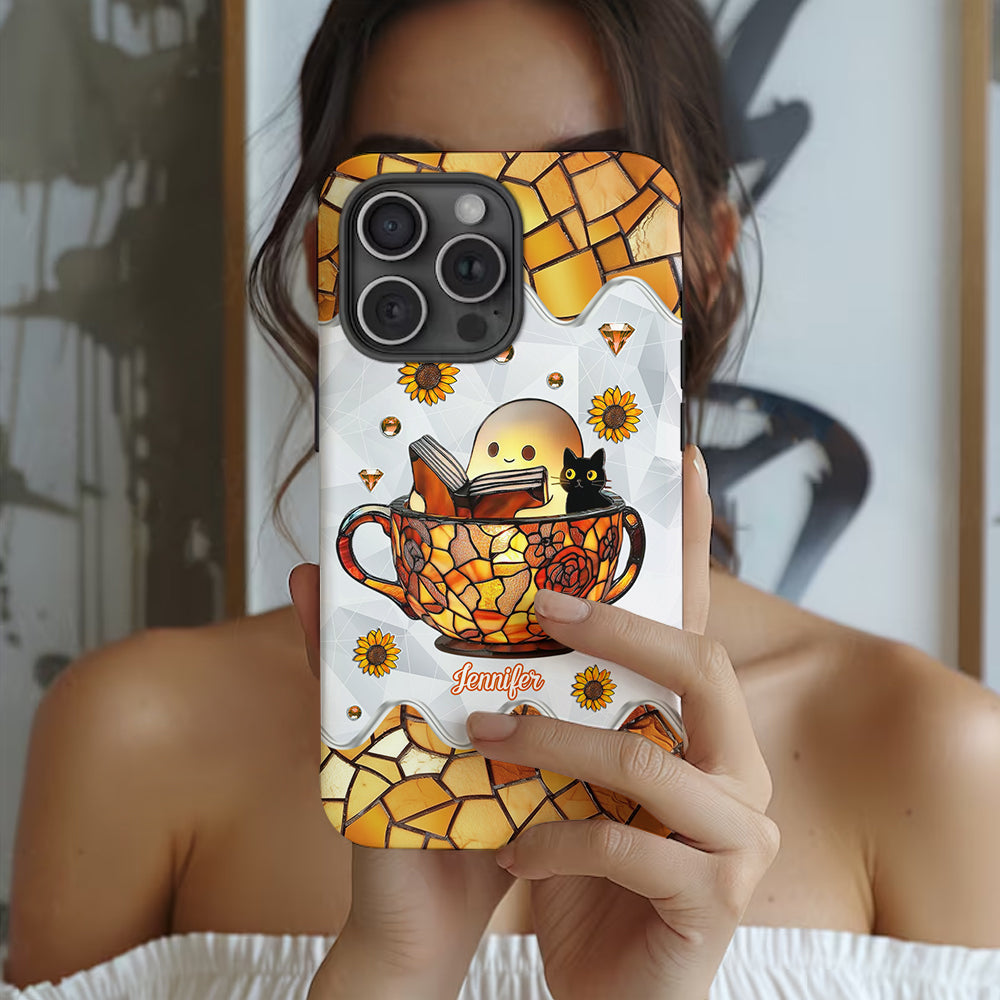 Spooky Ghost - Personalized Halloween Full Print Phone Case