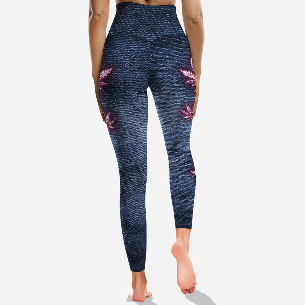 Stoner Chick - Personalized Weed Hoodie and Leggings