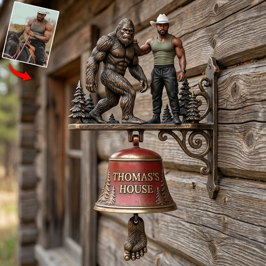Custom Any Photo - Personalized Camping Wooden Wall Mount Sign