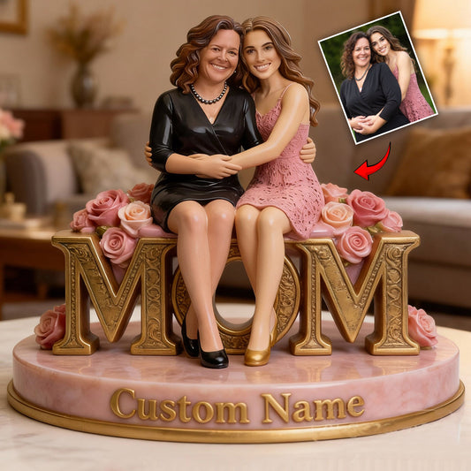 Custom Photo Gift For Mother/ Grandma... - Personalized Mother Custom Shaped Acrylic Plaque