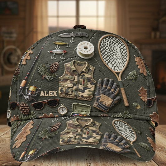 Love Fishing - Personalized Fishing Classic Cap