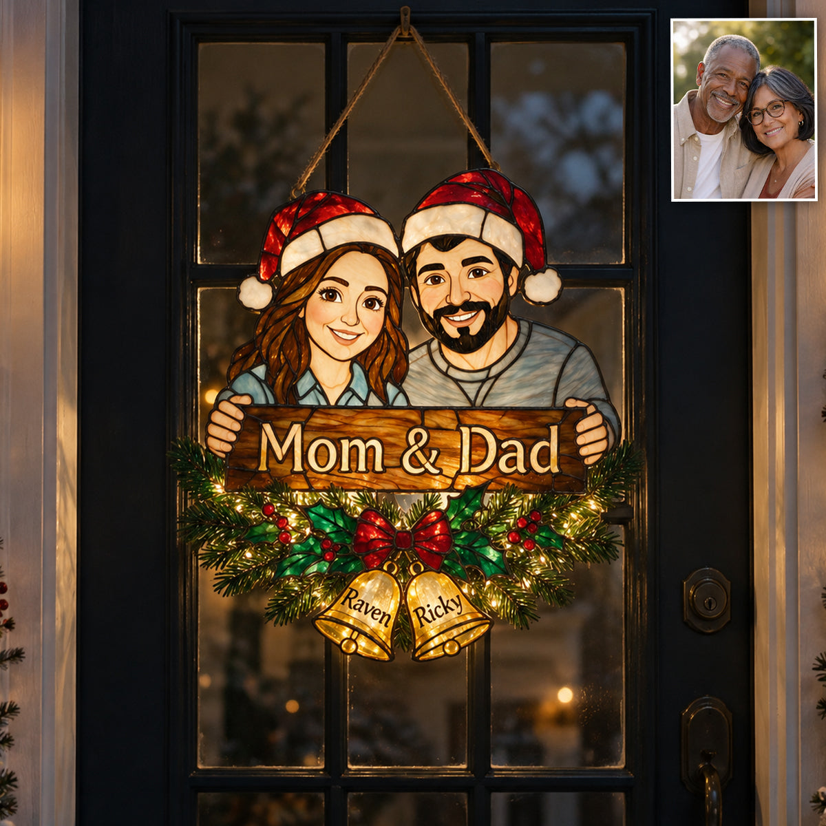 Welcome Home - Personalized Grandma LED Light Acrylic Sign