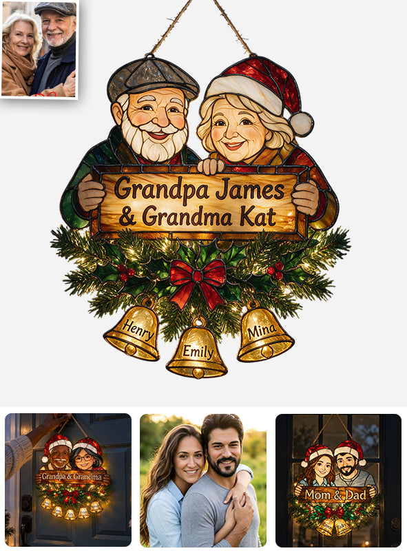 Welcome Home - Personalized Grandma LED Light Acrylic Sign