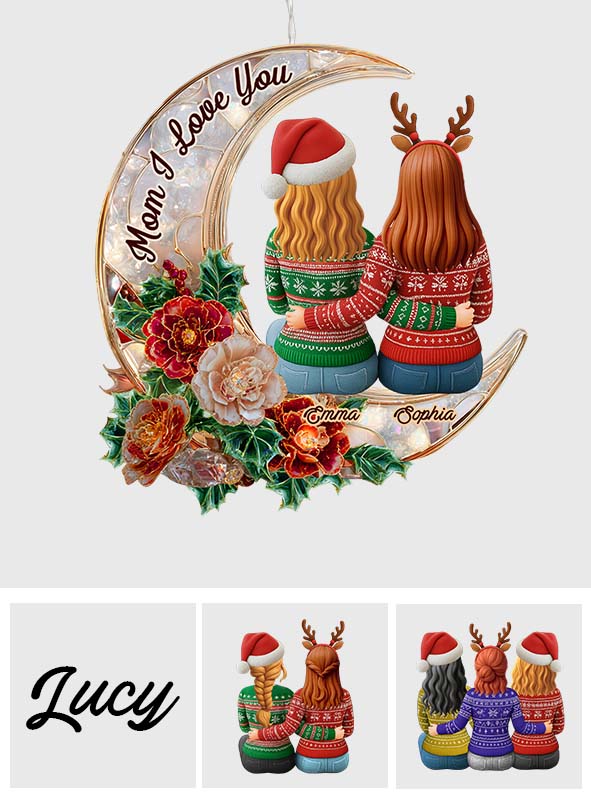 We Love You - Personalized Mother LED Light Ornament