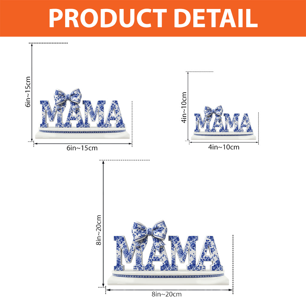 Best Mom Ever - Personalized Mother Custom Shaped Acrylic Plaque