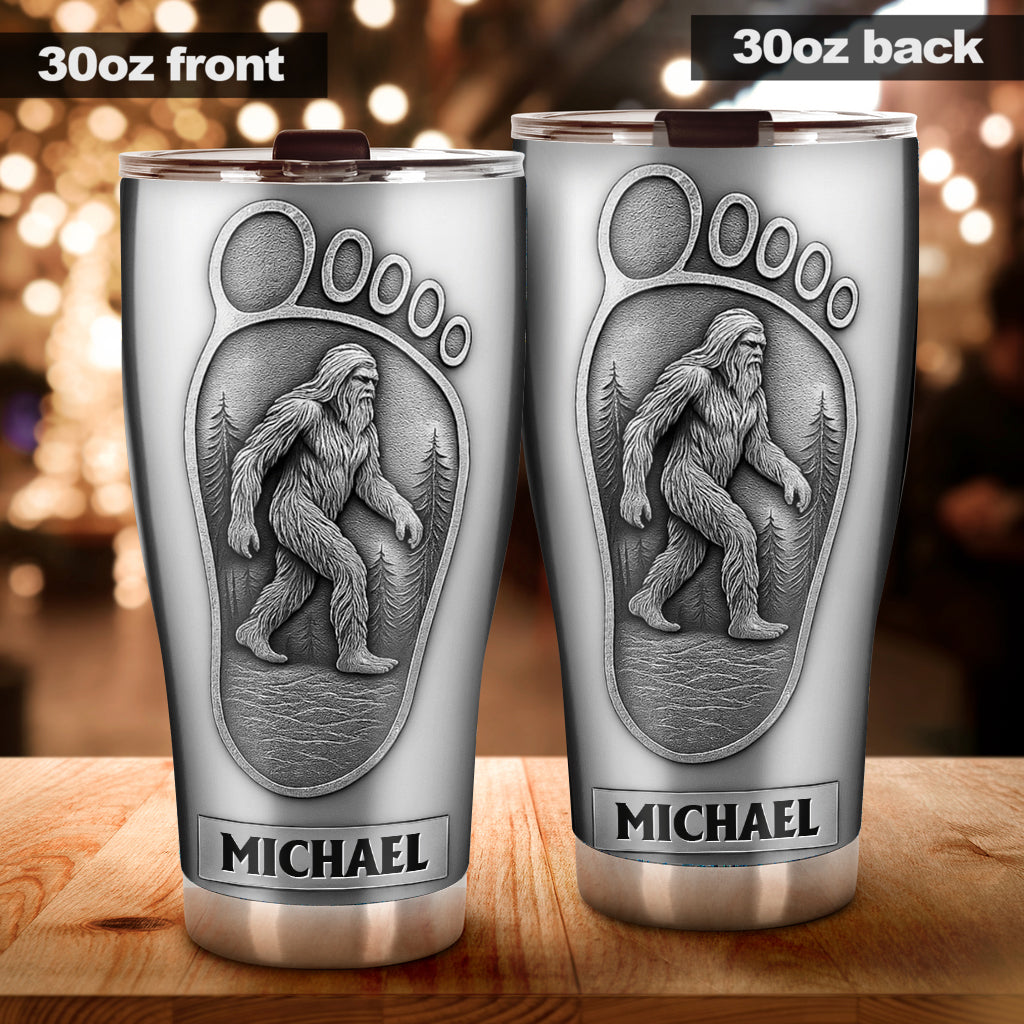 Sasquatch I Believe - Personalized Hiking Tumbler