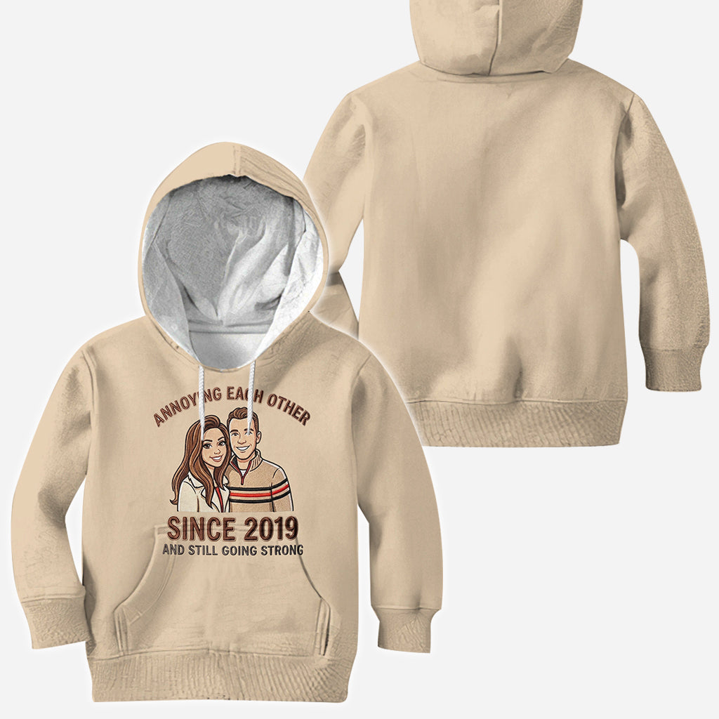 Couple Gift - Personalized Couple All Over Shirt