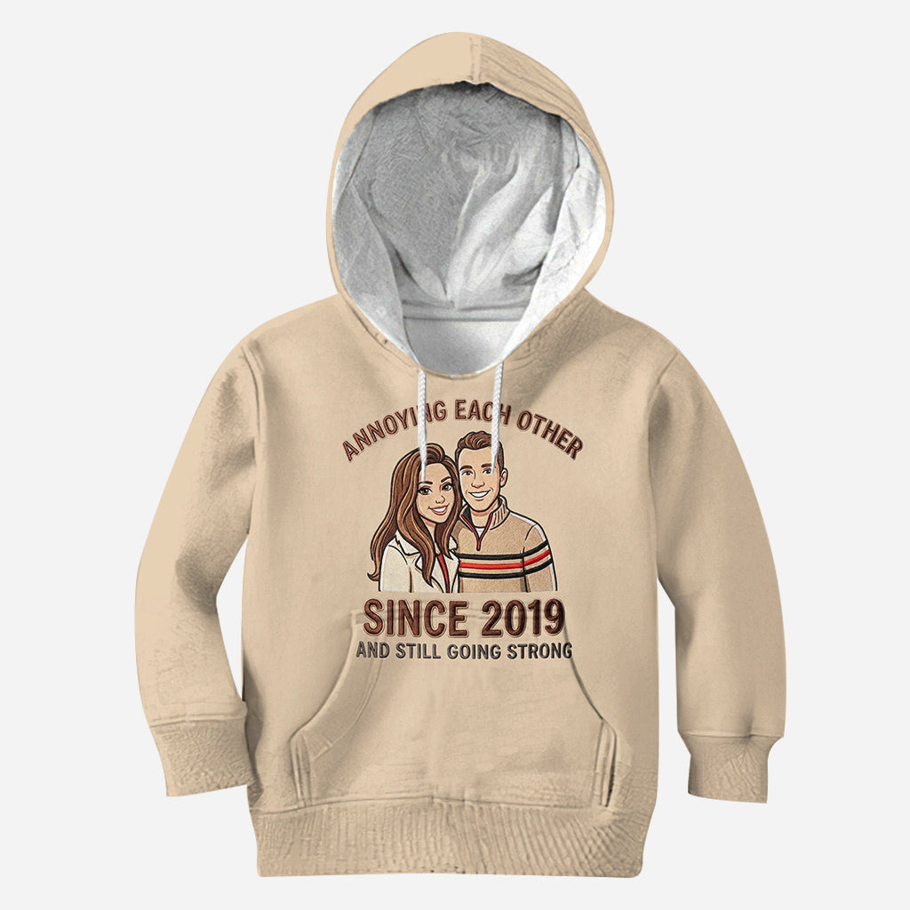 Couple Gift - Personalized Couple All Over Shirt