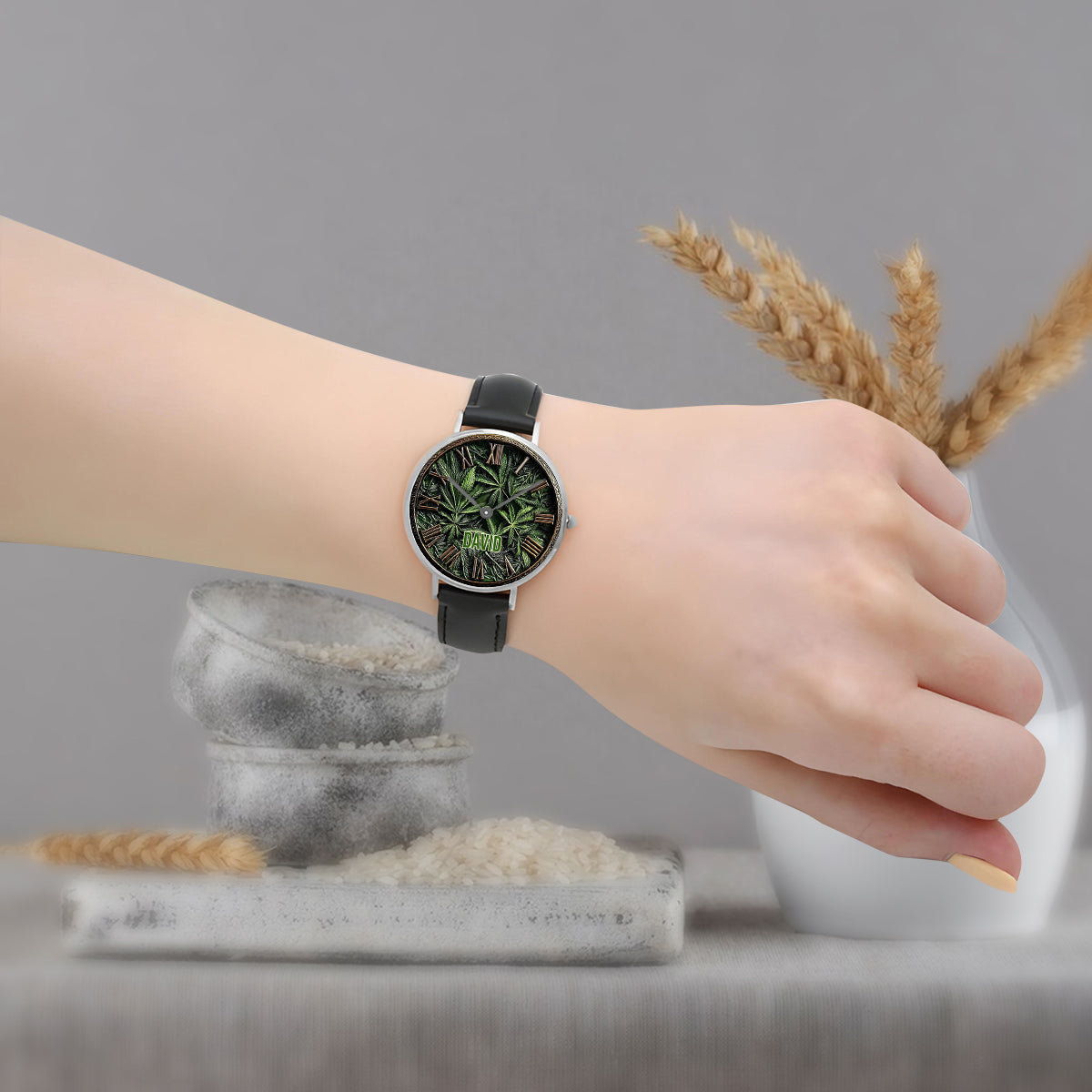 High Life - Personalized Weed Hand Watch