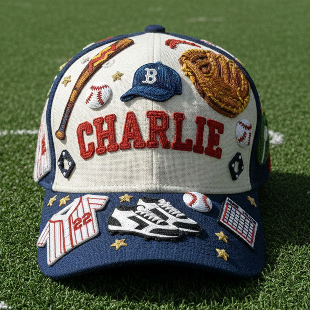Baseball Player - Personalized Baseball Classic Cap