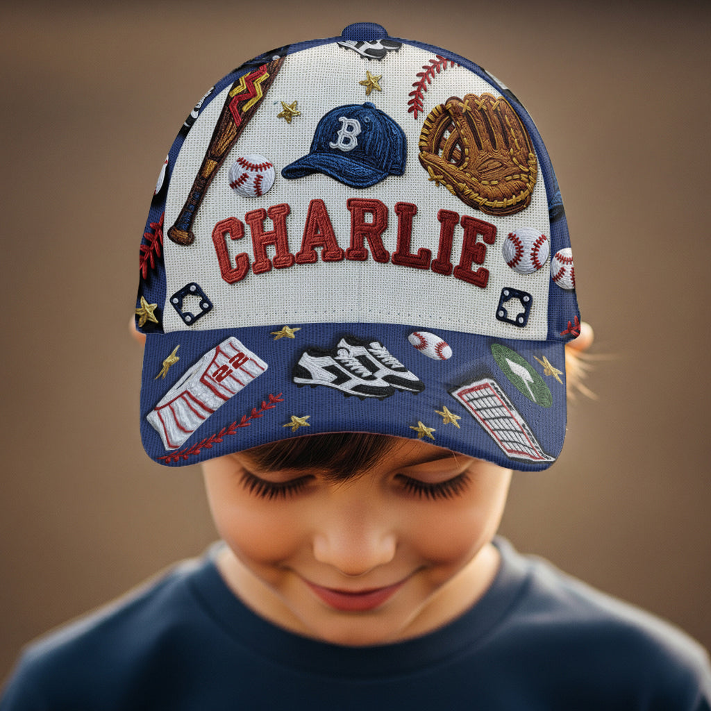 Baseball Player - Personalized Baseball Classic Cap