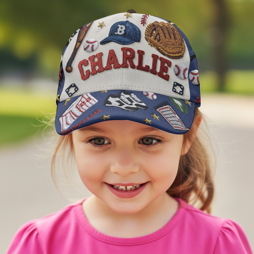 Baseball Player - Personalized Baseball Classic Cap