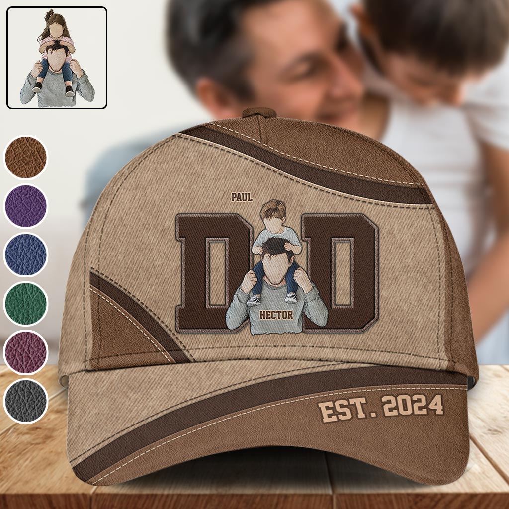 Best Dad Ever - Personalized Father Classic Cap