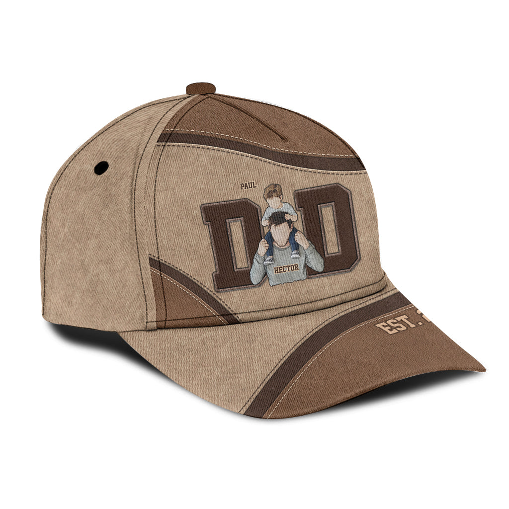Best Dad Ever - Personalized Father Classic Cap