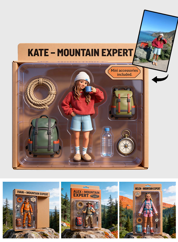 Hiking Lovers - Personalized Hiking Custom Shaped Acrylic Plaque