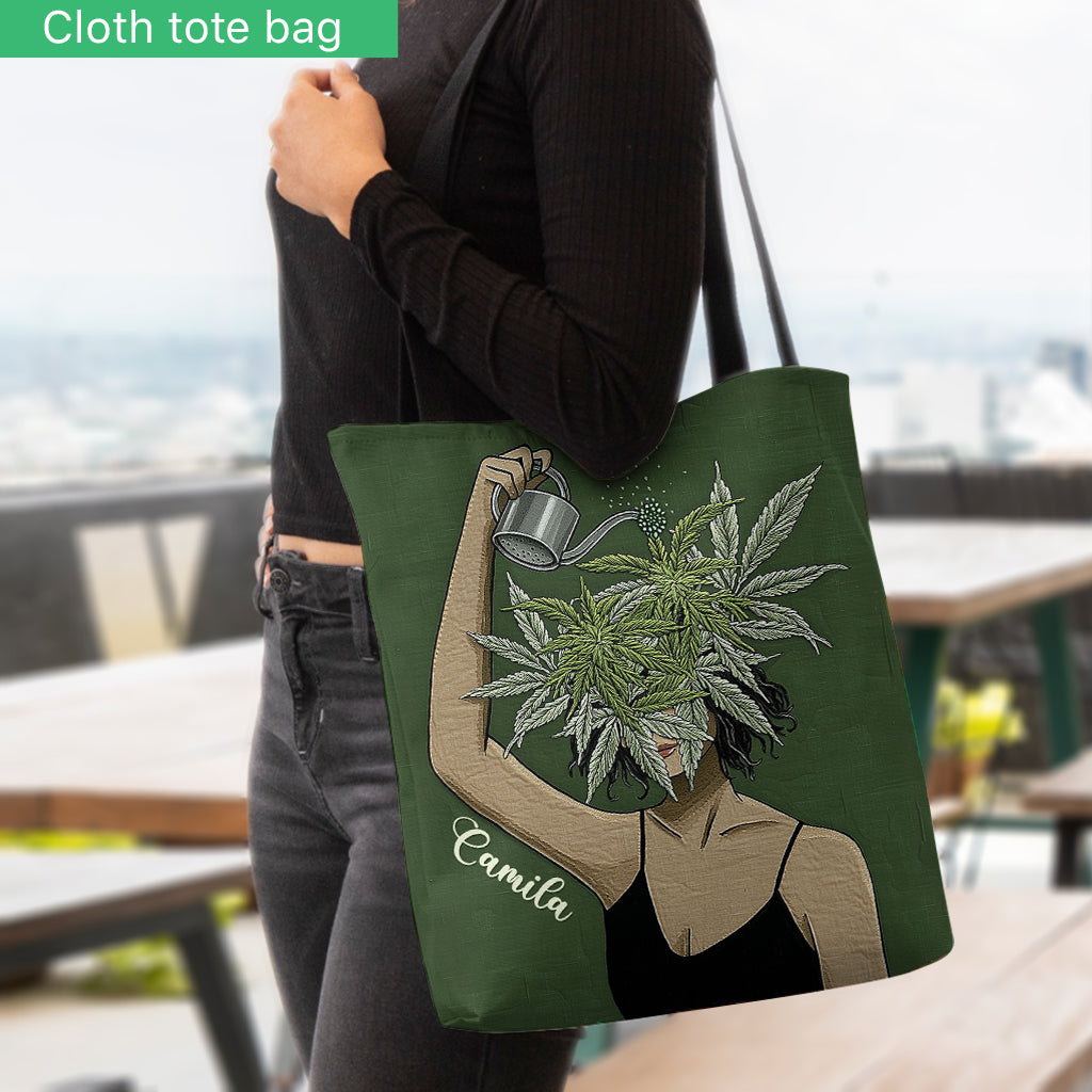 Pot Head - Personalized Weed Tote Bag